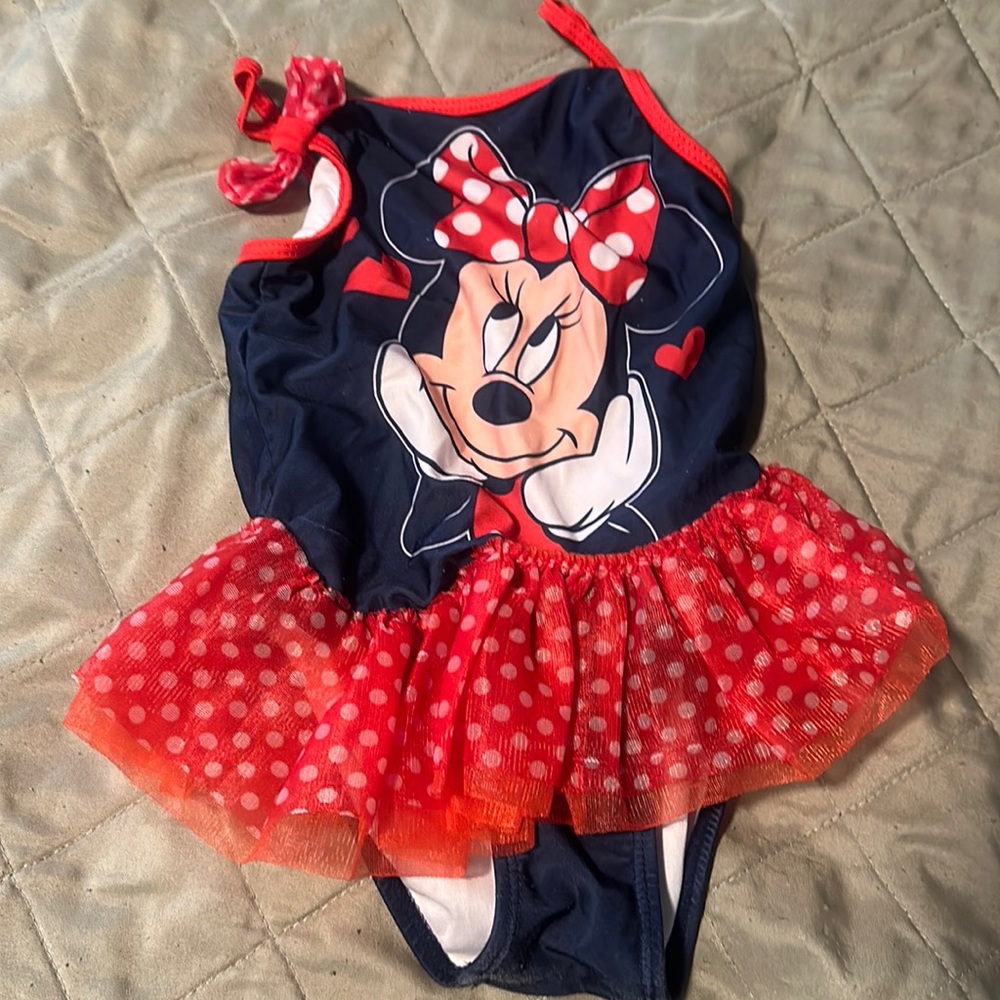 Minnie Mouse bathing suit